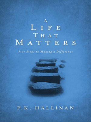 cover image of A Life That Matters